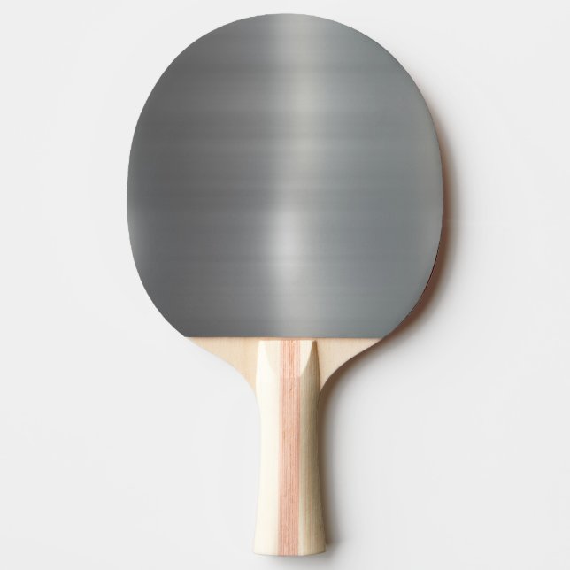 Raquette De Ping Pong Aluminium balayé (Devant)
