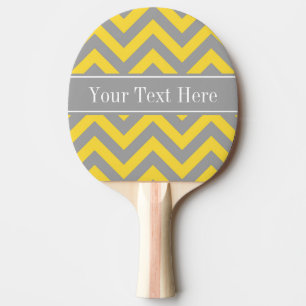 Raquette De Ping Pong Ananas Dk Grey LG Chevron Dk Grey Nom Monogramme