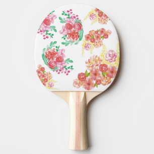 Raquette De Ping Pong Aqua fleur
