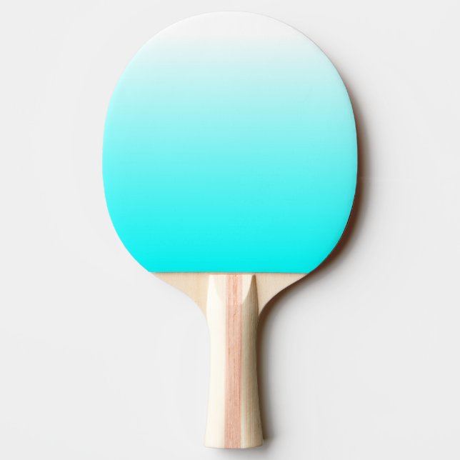 Raquette De Ping Pong Aqua Ombre personnalisable (Dos)