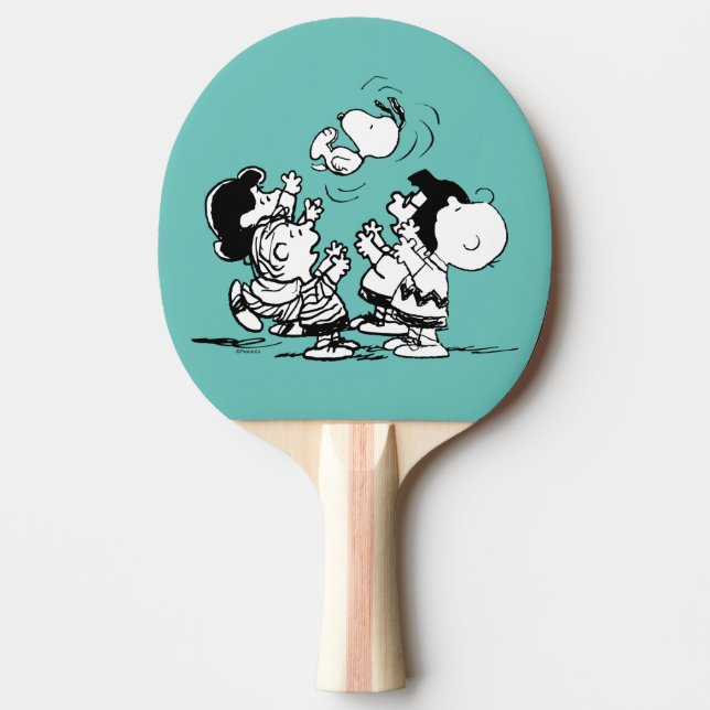 Raquette De Ping Pong Arachides Gang Lifting Snoopy (Devant)