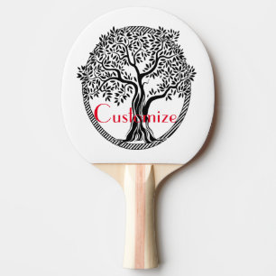Raquette De Ping Pong Arbre de vie Thunder_Cove