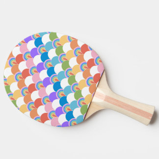 Raquette De Ping Pong Armoire arc-en-ciel