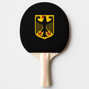 Raquette De Ping Pong Armoiries du pays Allemagne symbole emblème aigle