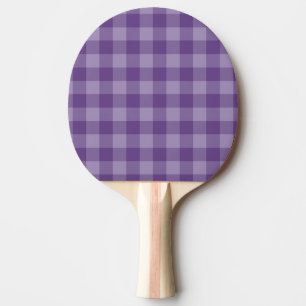 Raquette De Ping Pong Arrière - plan checkered violet