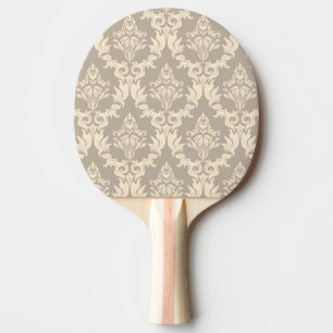 Raquette De Ping Pong Arrière - plan de damassé