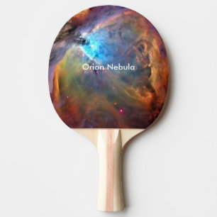 Raquette De Ping Pong Art Abstrait Orion Nebula Space Galaxy Sky