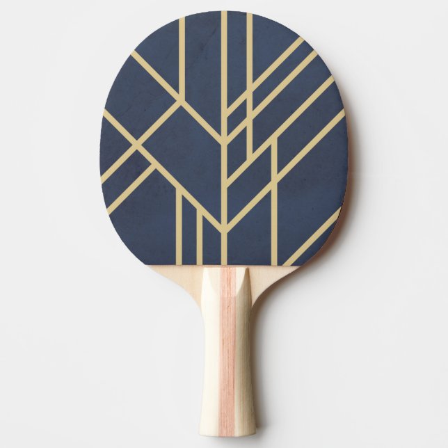 Raquette De Ping Pong Art deco design (Devant)