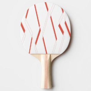 Raquette De Ping Pong Art graphique abstrait de plante urbaine moderne e
