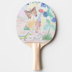 Raquette De Ping Pong Artisanat sur mesure pour les enfants, jouet pour 
