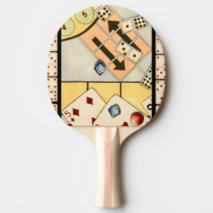 Raquette De Ping Pong Assortiment brouillé des jeux de hasard