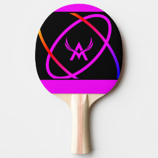 Raquette De Ping Pong Attoni Jet Black Pink Ellipticals tennis de table