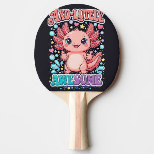 Raquette De Ping Pong Axo-Lutely Incroyable Axolotl Mignon