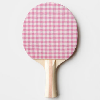 Raquette De Ping Pong Baby Pink Gingham