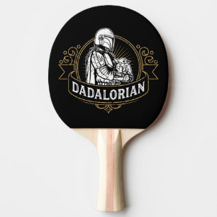 Raquette De Ping Pong Badge Vintage Dadalorien