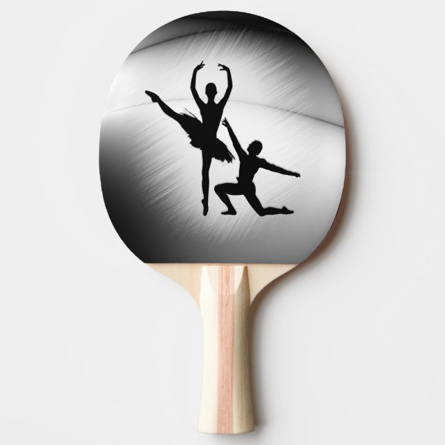 Raquette De Ping Pong Ballet Couple Dance (Devant)