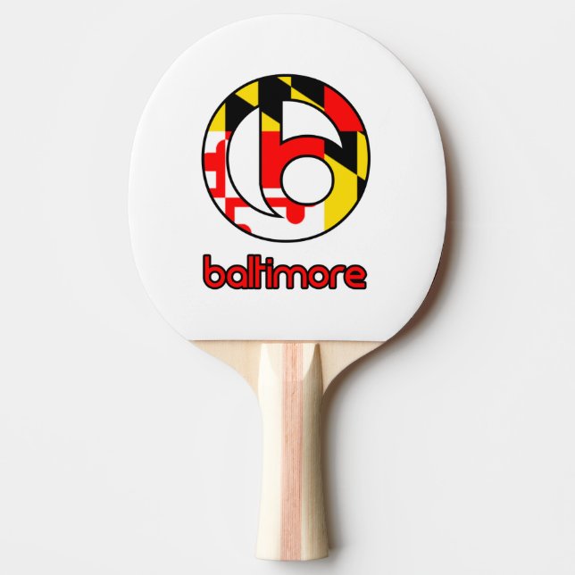 Raquette De Ping Pong Baltimore (Devant)