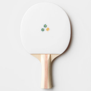 Raquette De Ping Pong Banane jaune, bleu foncé vert, décoratif