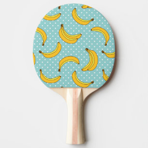 Raquette De Ping Pong Bananes et points de Polk