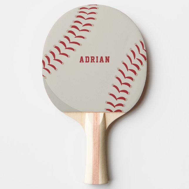 Raquette De Ping Pong Baseball Sports Table Tennis Personnalisé (Devant)