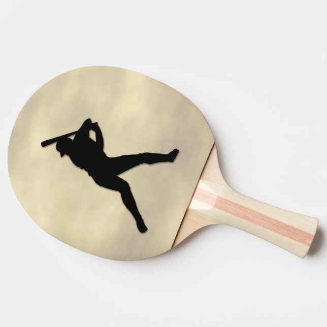 Raquette De Ping Pong Batterie de baseball vers le haut (Côté)