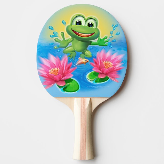 Raquette De Ping Pong Battes de ping-pong de ping-pong de saute-mouton (Devant)