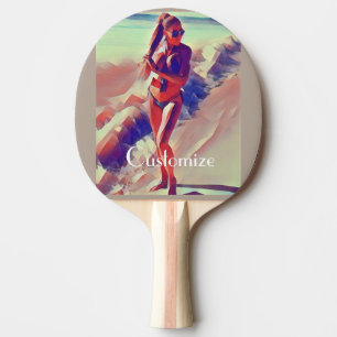 Raquette De Ping Pong Beach Girl Thunder_Cove