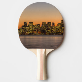 Raquette De Ping Pong Beau coucher du soleil à San Francisco