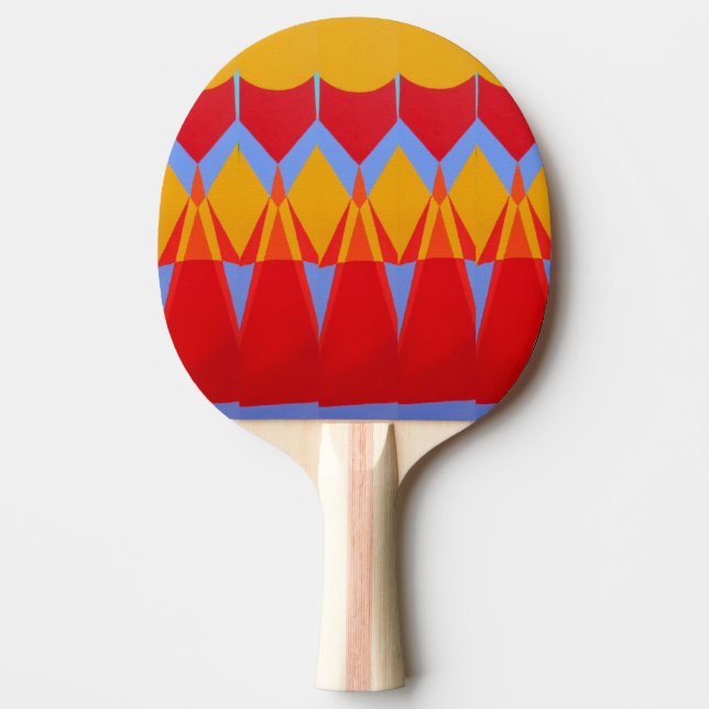 Raquette De Ping Pong Beautiful and Vibrant Colors! Ping Pong Paddle (Devant)