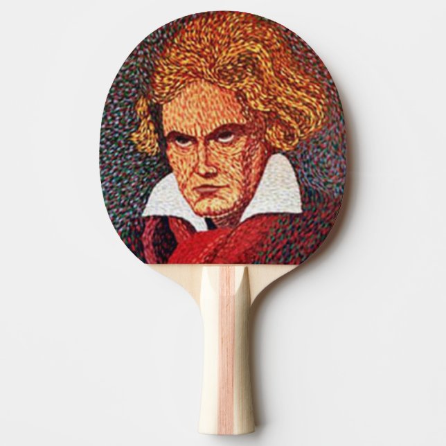 Raquette De Ping Pong Beethoven (Devant)
