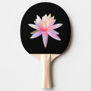 Raquette De Ping Pong Belle rose Lily Lotus Art Cool unique