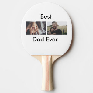 Raquette De Ping Pong best dad ever happy fête des pères ajouter votre p