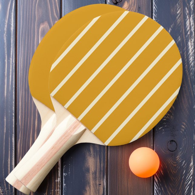 Raquette De Ping Pong Beurre brûlé, coupure et solide (Créateur téléchargé)