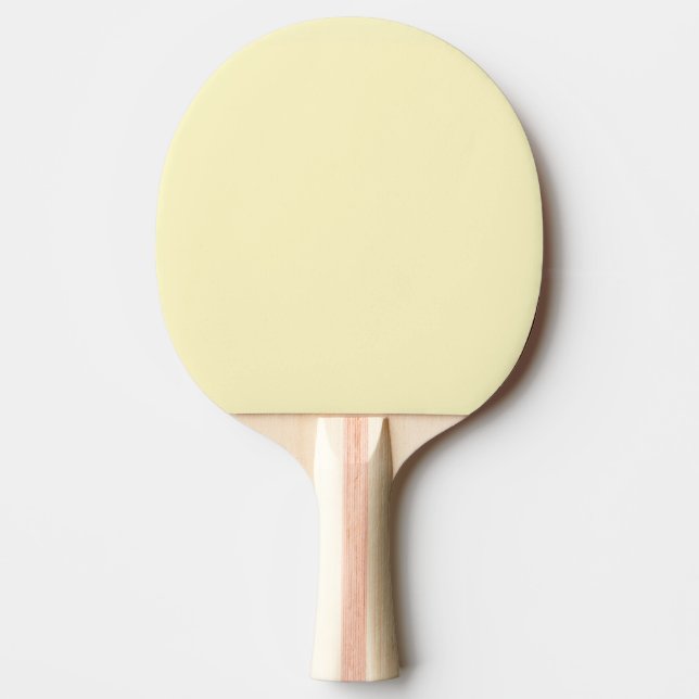 Raquette De Ping Pong Beurre jaune uni (Devant)
