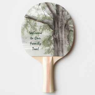 Raquette De Ping Pong Bienvenue dans notre arbre généalogique