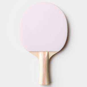 Raquette De Ping Pong Blanc cassé pastel légèrement rosé couleur unie