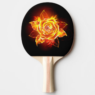 Raquette De Ping Pong Blooming Fire Rose