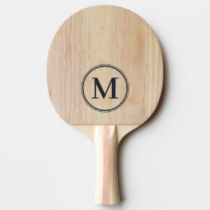 Raquette De Ping Pong Bois de frêne blanc Monogramme