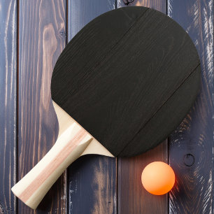 Raquette De Ping Pong Bois noir foncé