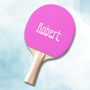 Raquette De Ping Pong Bubblegum Nom moderne Style tendance minimaliste