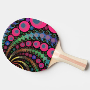 Raquette De Ping Pong Bulles roses fragiles