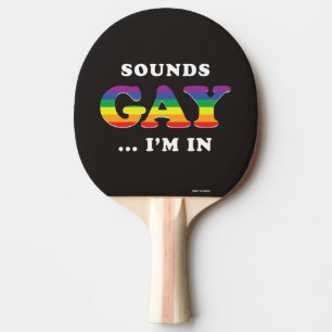 Raquette De Ping Pong Ça Semble Gay... Je suis dans