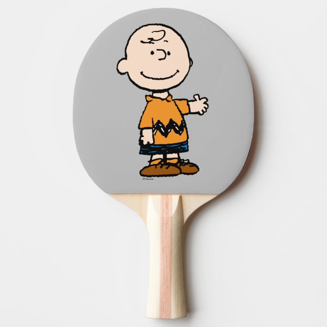 Raquette De Ping Pong cacahuètes | Charlie Brown (Devant)