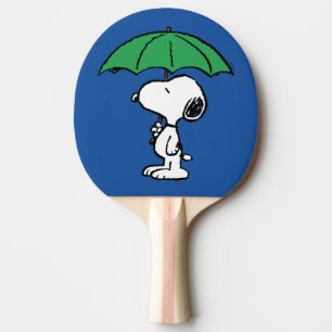 Raquette De Ping Pong cacahuètes   Parapluie vert Snoopy