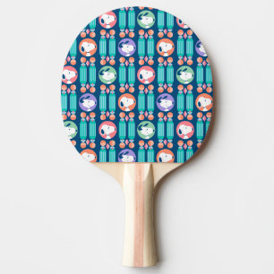 Raquette De Ping Pong cacahuètes   Snoopy Dark Blue Deco Dreams Motif