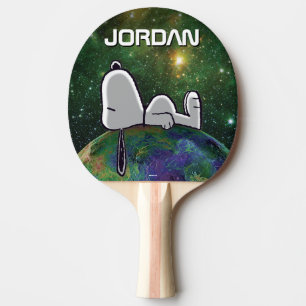 Raquette De Ping Pong cacahuètes Snoopy Espacé