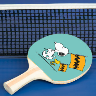 Raquette De Ping Pong cacahuètes Snoopy & Woodstock