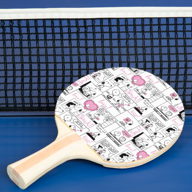 Raquette De Ping Pong cacahuètes | Valentine Heart Love Motif (Insitu)