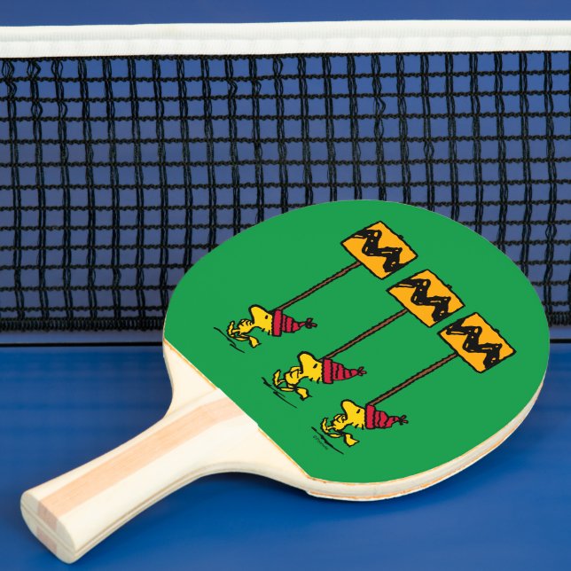 Raquette De Ping Pong cacahuètes | Woodstock & Friends Sign March (Insitu)