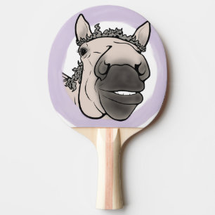 Raquette De Ping Pong Cadeau drôle pour amateur de chevaux - Badinage fa